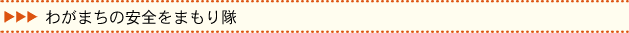 わがまちの安全をまもり隊